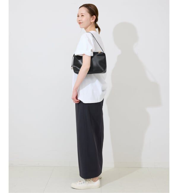 SLOBE IENA「《追加2予約》SLOBE スクエアハンドルバッグ」|ハンドバッグ|