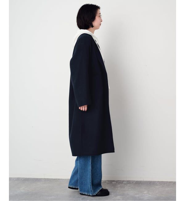 SLOBE IENA「《シリーズあり/追加予約》souple woolダブルフェイスチェスターコート」|チェスターコート|