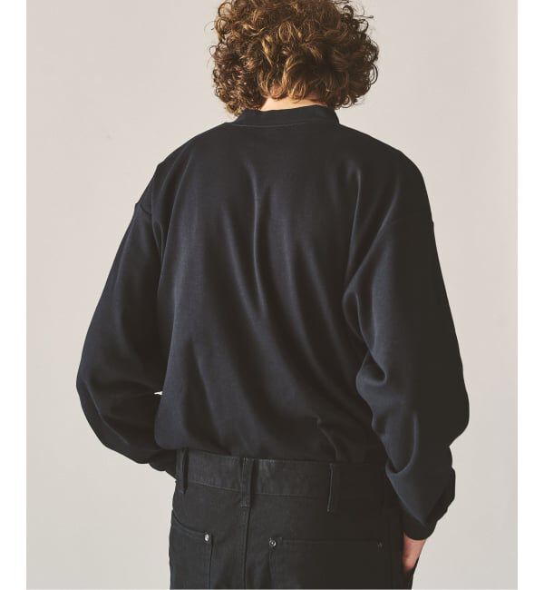 417 EDIFICE「【Hanes&times;417 EDIFICE】別注 CLEAR CUT COTTON SMOOTH MOCK NECK（MODERN FIT）」|Tシャツ・カットソー|