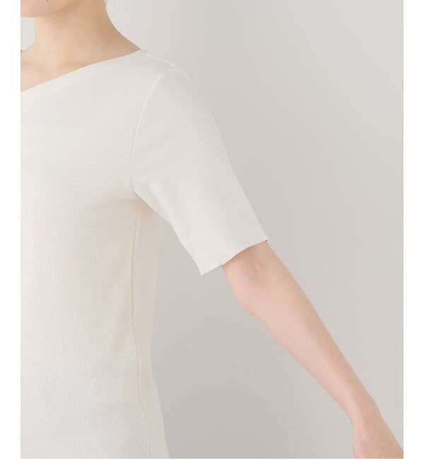 journal standard L'essage「スパンテレコ半袖アシンメトリープルオーバー」|Tシャツ・カットソー|