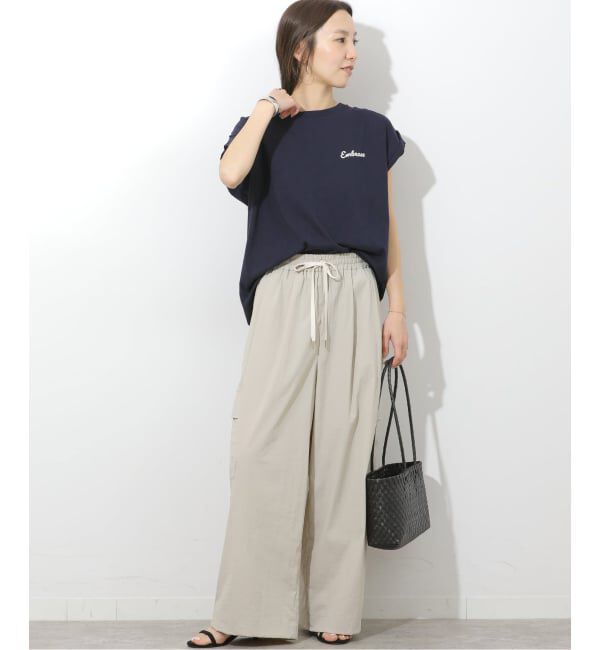 JOURNAL STANDARD relume「《追加2》刺繍ロゴフレンチTEE」|Tシャツ・カットソー|