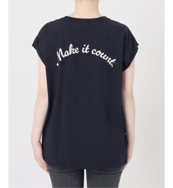 JOURNAL STANDARD relume「《追加2》刺繍ロゴフレンチTEE」|Tシャツ・カットソー|