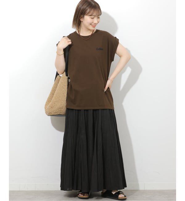 JOURNAL STANDARD relume「《追加2》刺繍ロゴフレンチTEE」|Tシャツ・カットソー|
