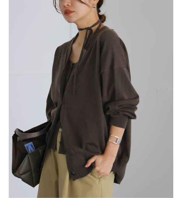 JOURNAL STANDARD「《予約》WASHABLE COMF Vネックカーディガン」|カーディガン|