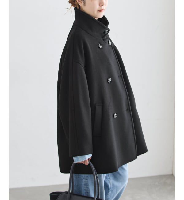 journal standard L'essage「《予約》MANTECO/FABRICA ショートスタンドコート」|その他|