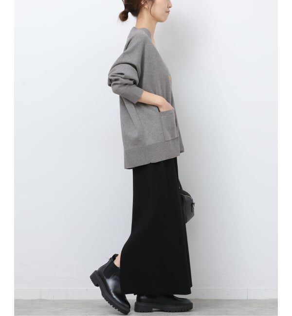 JOURNAL STANDARD relume「《追加予約》コットンカシミヤミックスダブルニットVネックカーディガン」|カーディガン|
