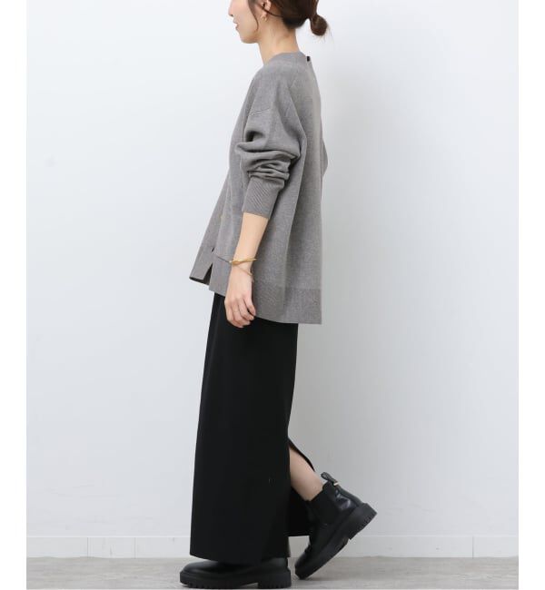 JOURNAL STANDARD relume「《追加予約》コットンカシミヤミックスダブルニットVネックカーディガン」|カーディガン|