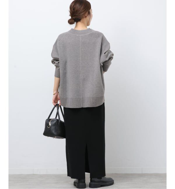 JOURNAL STANDARD relume「《追加予約》コットンカシミヤミックスダブルニットVネックカーディガン」|カーディガン|