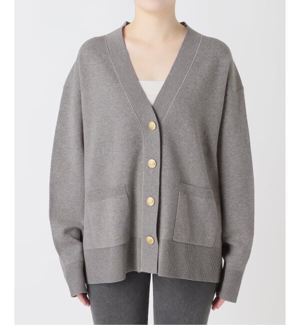 JOURNAL STANDARD relume「《追加予約》コットンカシミヤミックスダブルニットVネックカーディガン」|カーディガン|