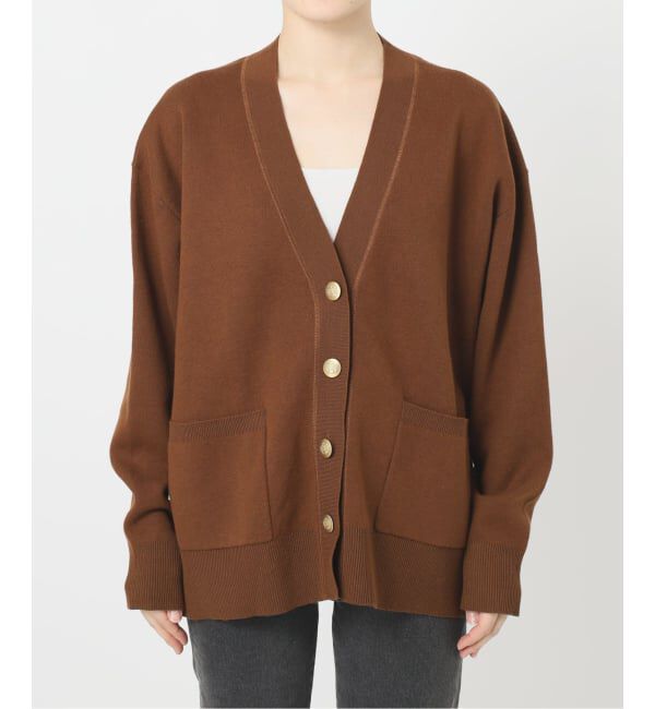 JOURNAL STANDARD relume「《追加予約》コットンカシミヤミックスダブルニットVネックカーディガン」|カーディガン|
