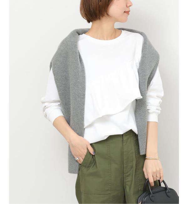 JOURNAL STANDARD relume「《追加予約》フリルプルオーバーロングスリーブ」|Tシャツ・カットソー|