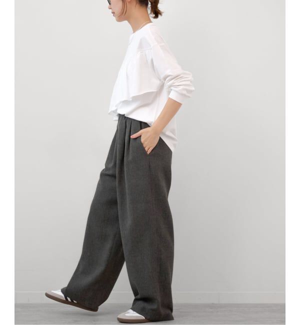 JOURNAL STANDARD relume「《追加予約》フリルプルオーバーロングスリーブ」|Tシャツ・カットソー|