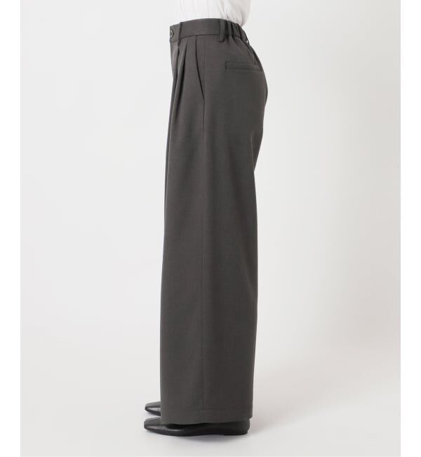 JOURNAL STANDARD relume「《予約》ツイーディーツイルタックワイドパンツ」|スラックス|