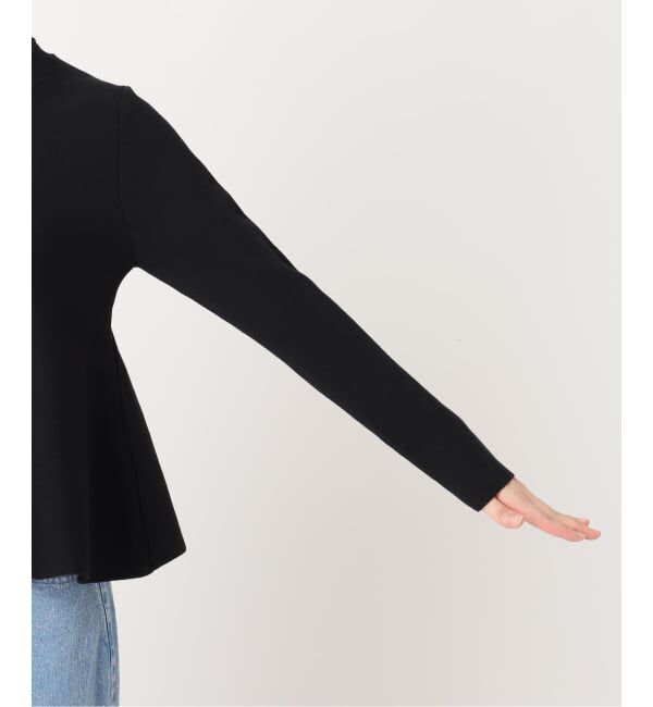 U by SPICK&SPAN「《予約》ペプラムニット」|ニット・セーター|