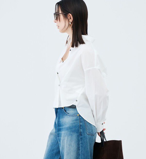 NOLLEY'S「ウォッシャブルMY STANDARDショートシャツ」|シャツ・ブラウス|