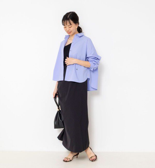 NOLLEY'S「ウォッシャブルMY STANDARDショートシャツ」|シャツ・ブラウス|