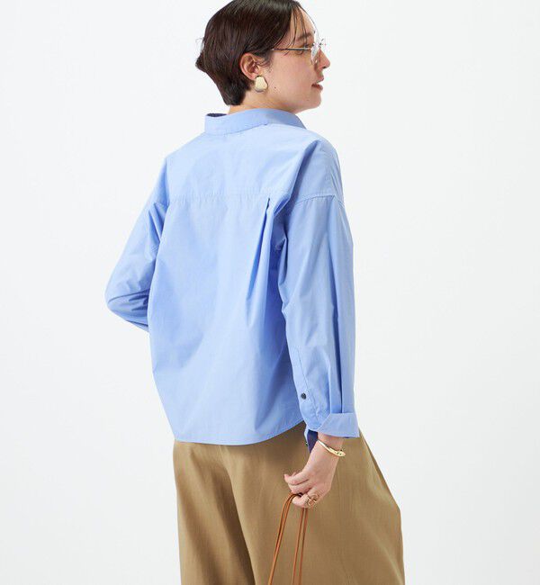 NOLLEY'S「ウォッシャブルMY STANDARDショートシャツ」|シャツ・ブラウス|