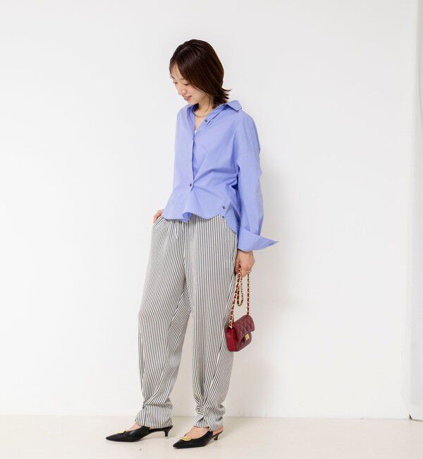 NOLLEY'S「ウォッシャブルMY STANDARDショートシャツ」|シャツ・ブラウス|