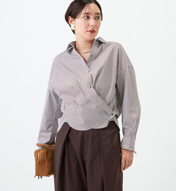 NOLLEY'S「ウォッシャブルMY STANDARDショートシャツ」|シャツ・ブラウス|