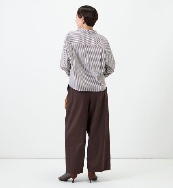NOLLEY'S「ウォッシャブルMY STANDARDショートシャツ」|シャツ・ブラウス|