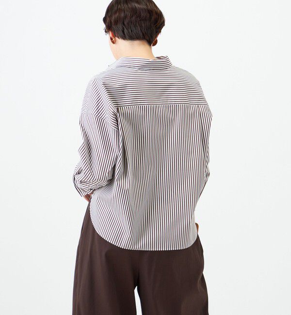 NOLLEY'S「ウォッシャブルMY STANDARDショートシャツ」|シャツ・ブラウス|
