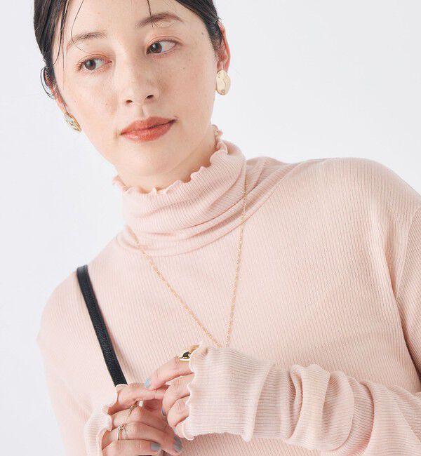 NOLLEY'S「MY STANDARDウォッシャブルリブタートル」|Tシャツ・カットソー|