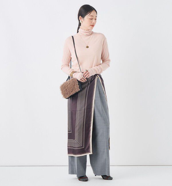 NOLLEY'S「MY STANDARDウォッシャブルリブタートル」|Tシャツ・カットソー|