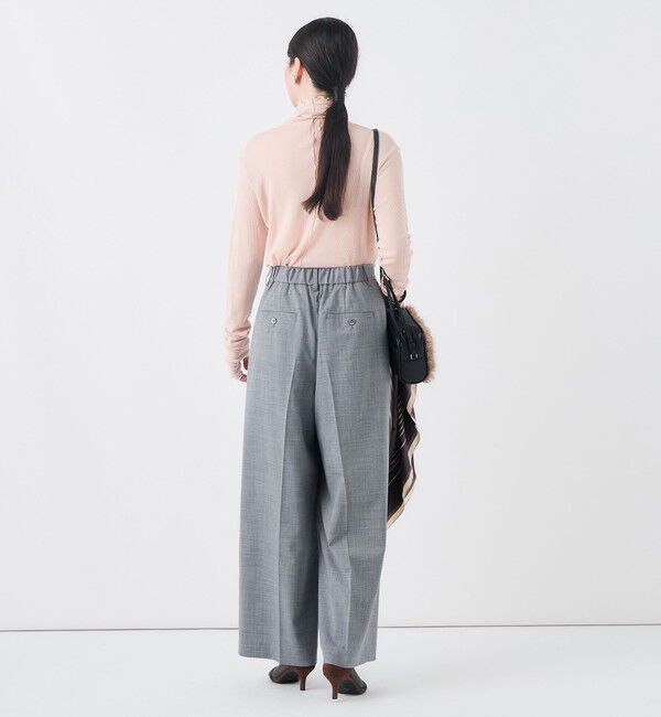 NOLLEY'S「MY STANDARDウォッシャブルリブタートル」|Tシャツ・カットソー|