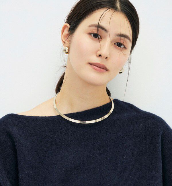 NOLLEY'S sophi「【BECシリーズ】カシミヤ混紡毛ショート丈プルオーバー」|ニット・セーター|ダークネイビー