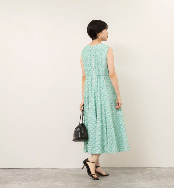 NOLLEY'S sophi「【WEB＆一部店舗限定】ラティスジャガードフレアワンピース」|ワンピース|