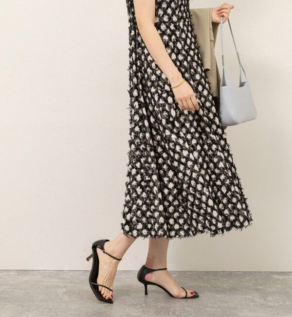 NOLLEY'S sophi「【WEB＆一部店舗限定】ラティスジャガードフレアワンピース」|ワンピース|