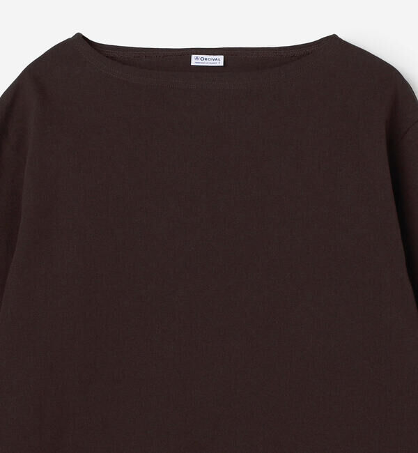 ORCIVAL「ORCIVAL | コットンロード ボートネック フレンチバスクTシャツ MEN」|Tシャツ・カットソー|