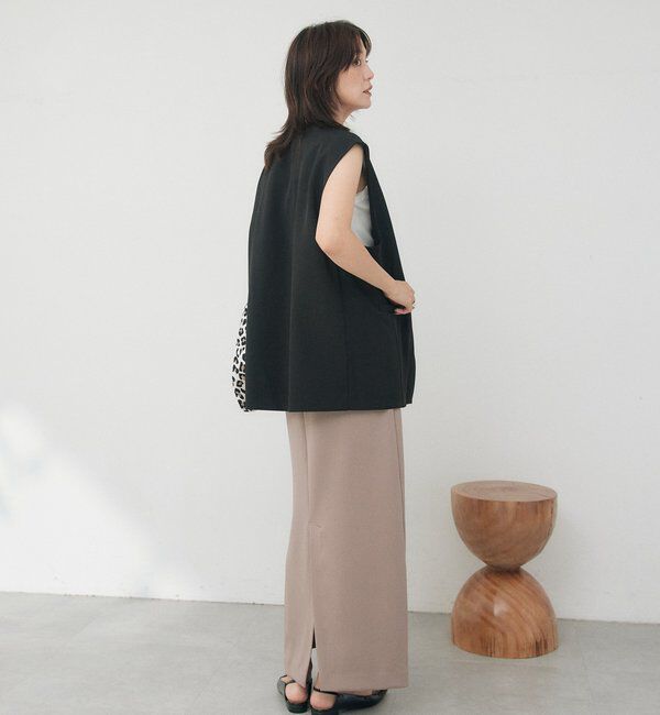  「【接触冷感/紫外線防止/防シワ/2サイズ展開】ダンボールIラインスカート」|スカート|