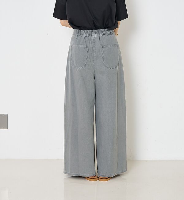 collex「タックウエストデニムパンツ」|デニム|