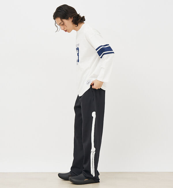 ABAHOUSE「【POLeR/ポーラー】 FOOTBALL SHIRT/フットボール　ロングtシ」|Tシャツ・カットソー|
