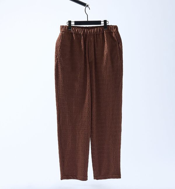 ABAHOUSE「【セットアップ対応】ジオメトリックジャカード リラックスパンツ / イージーパン」|その他|