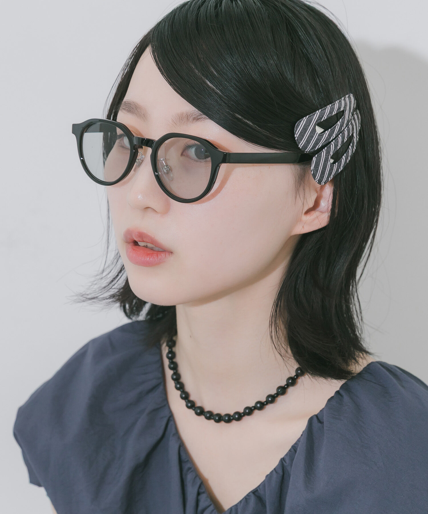 SMELLY「ボストンシェイプサングラス」|メガネ|グレー系その他