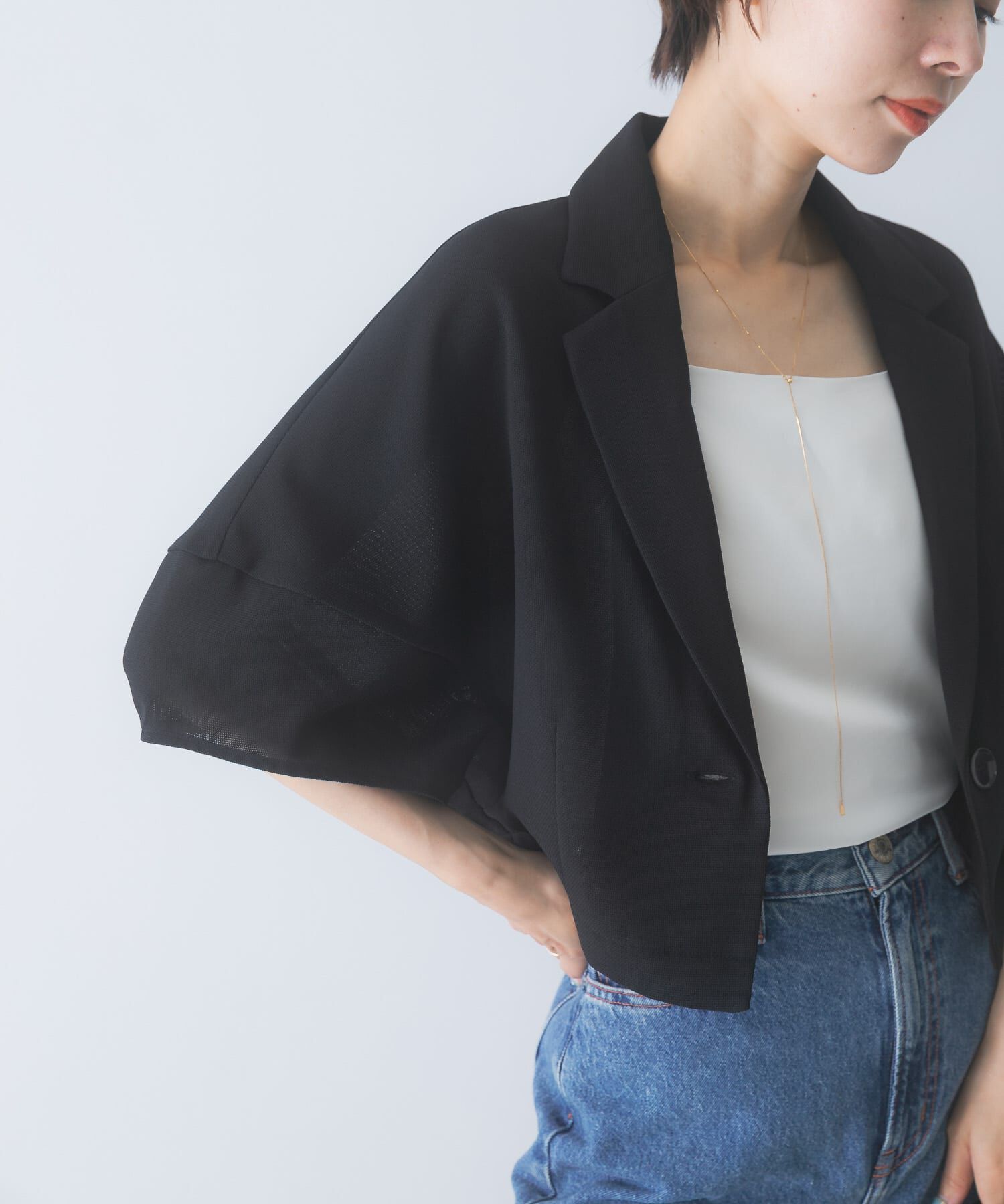 URBAN RESEARCH ROSSO「ウォッシャブルドライメッシュジャケット」|その他|