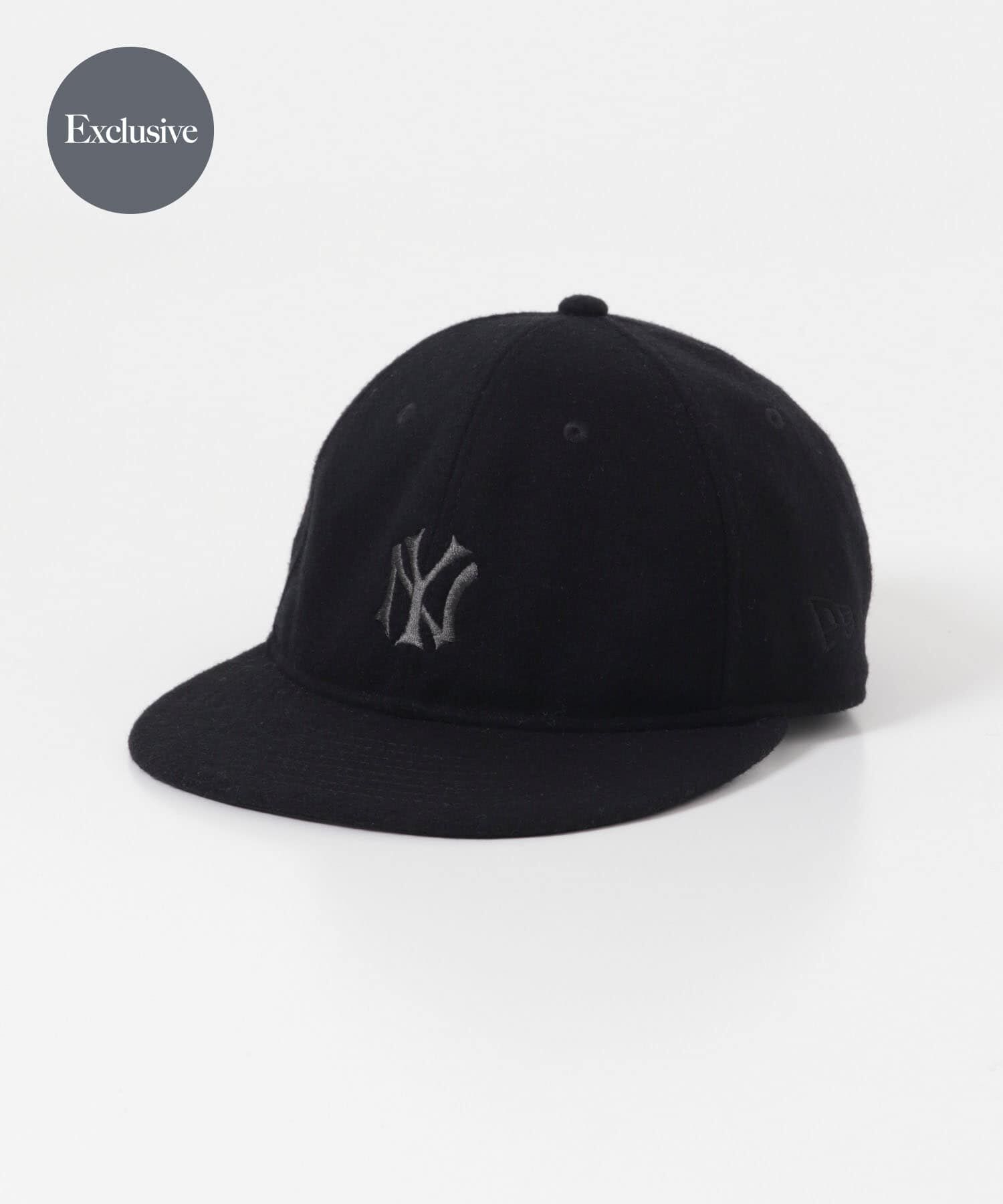 URBAN RESEARCH「『別注』New Era&times;URBAN RESEARCH　RC950 WOOL MELTON CAP」|キャップ・キャスケット|ブラック