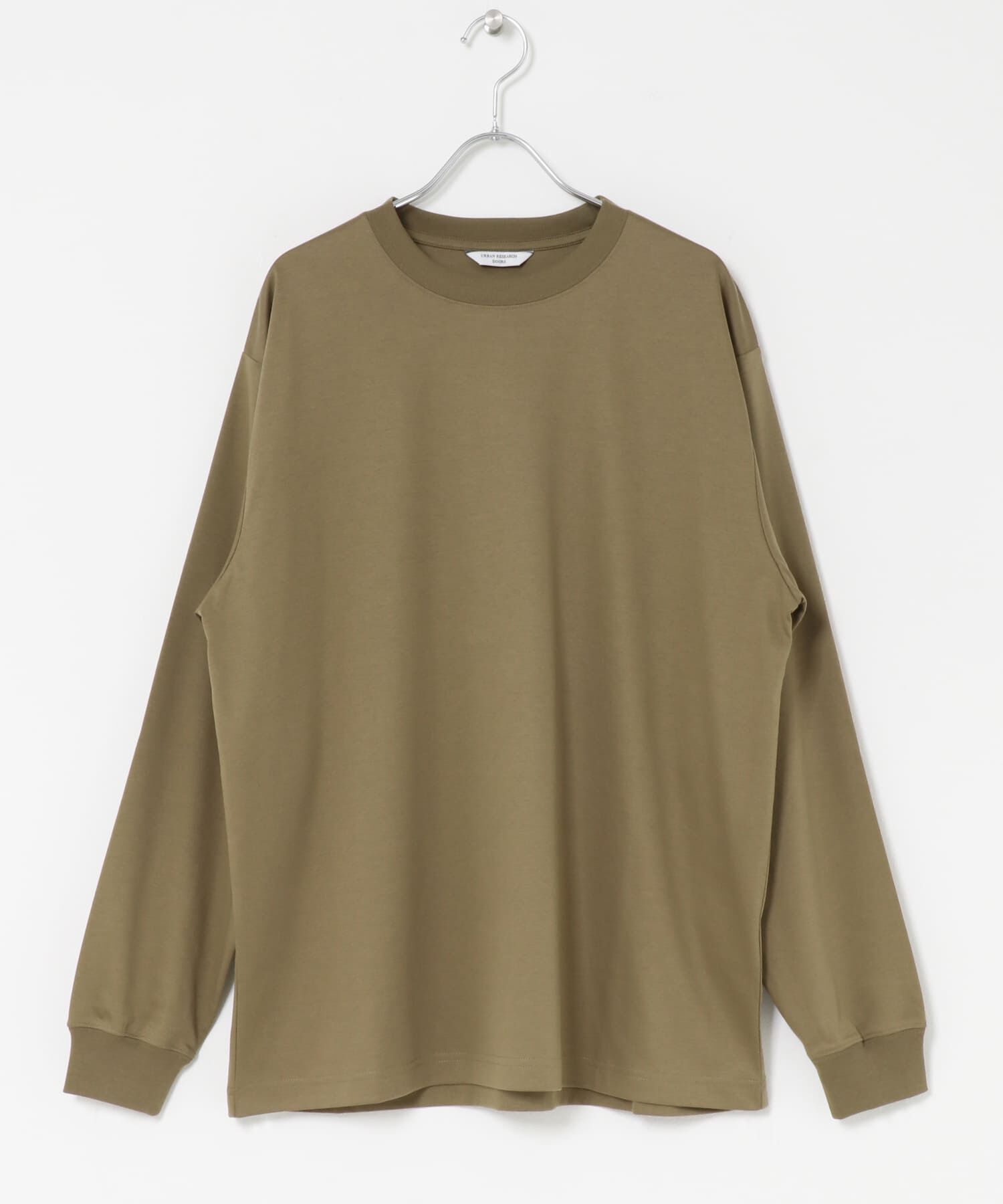 URBAN RESEARCH DOORS「『UR TECH』完声ロングスリーブクルーネックTシャツ」|Tシャツ・カットソー|