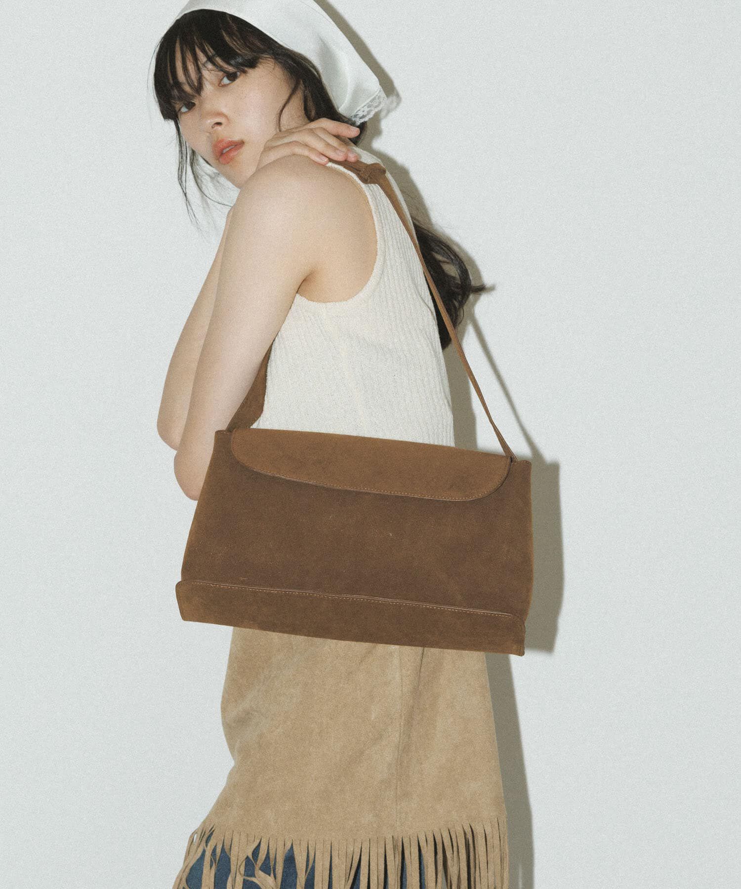  「サイドアシンメトリーショルダーBAG」|ショルダー・メッセンジャー|