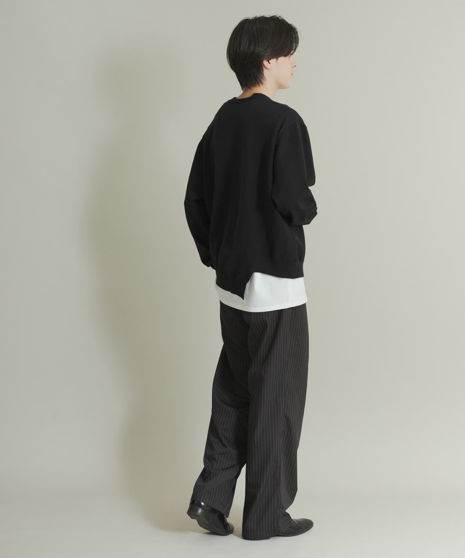 SENSE OF PLACE by URBAN RESEARCH「アシメクルーネックニット」|ニット・セーター|