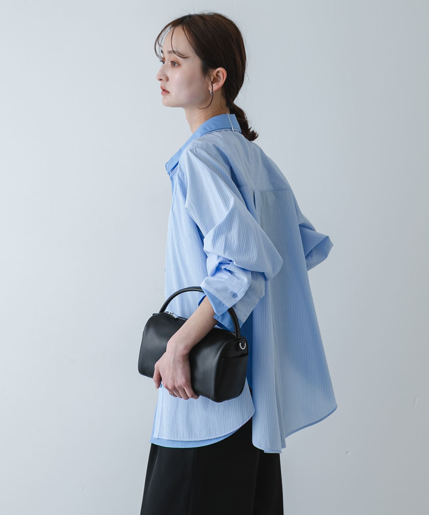 SENSE OF PLACE by URBAN RESEARCH「『WEB限定』フェイクレイヤードルーズシャツ」|シャツ・ブラウス|