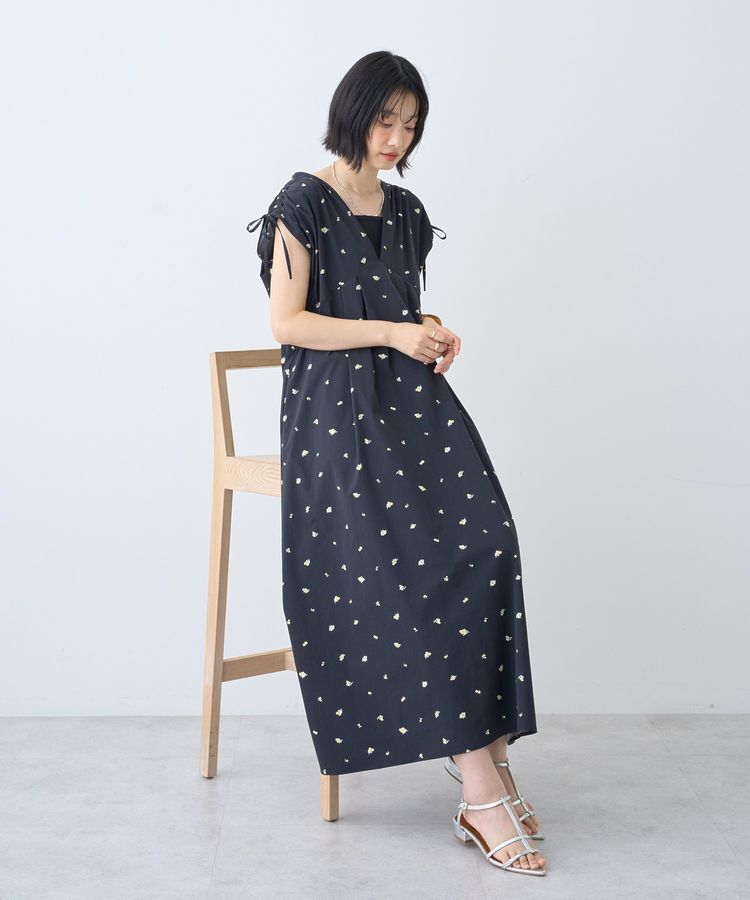 AMERICAN HOLIC「【マルチ機能】Vネックドロストショルダーワンピース」|ワンピース|