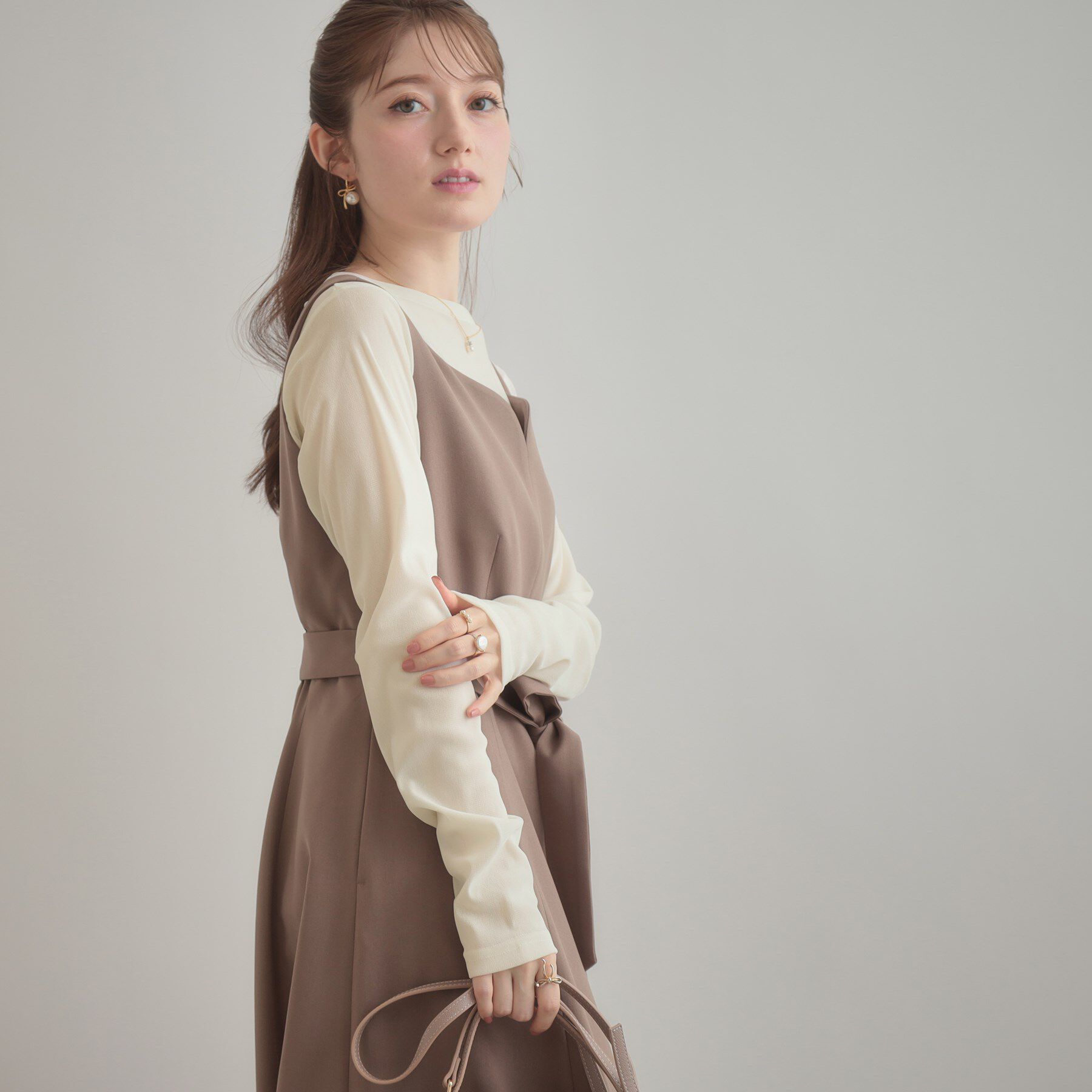 Couture broach「シアーベロアTシャツ」|Tシャツ・カットソー|