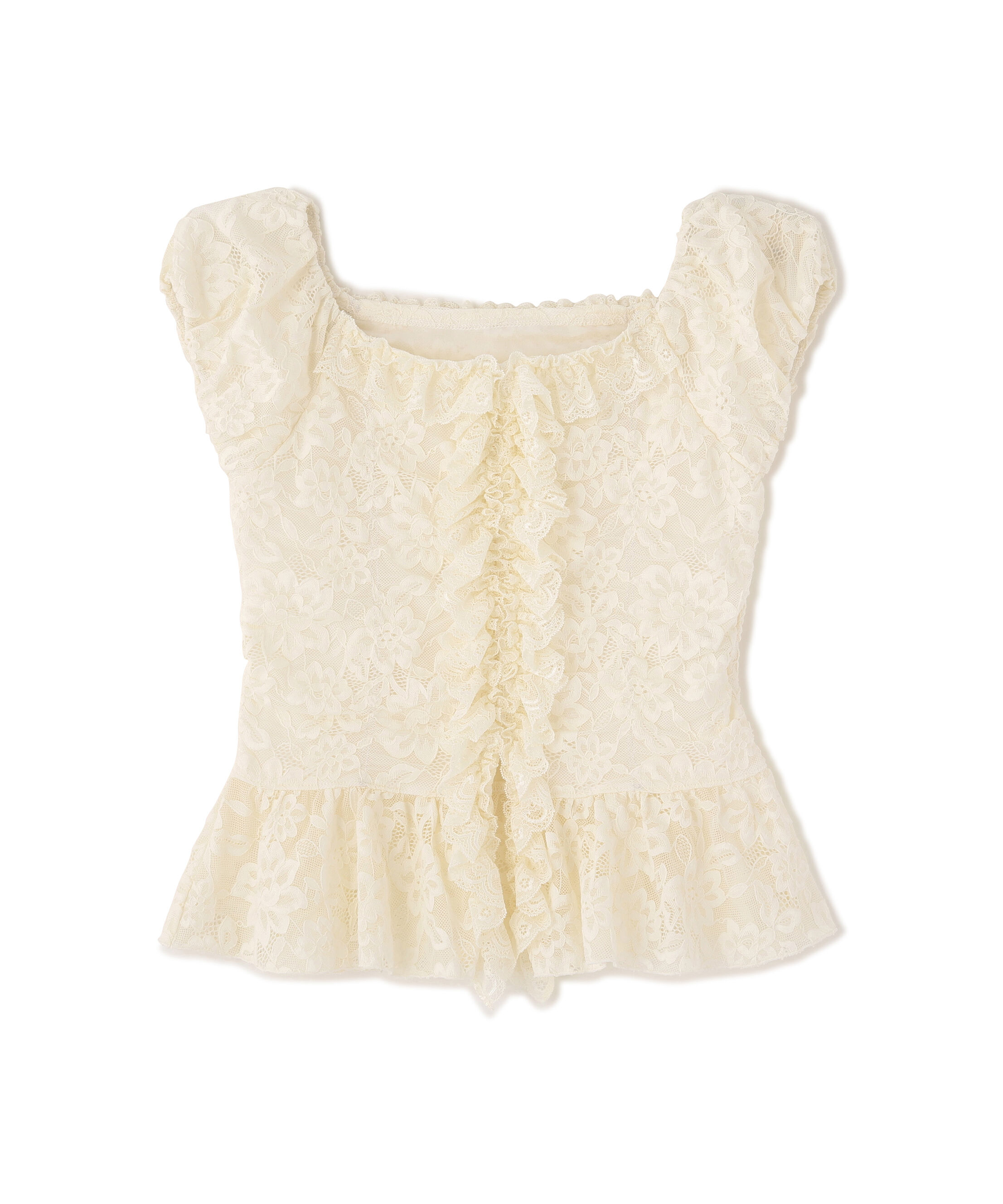 PROPORTION BODY DRESSING「〈a/mie〉レースフリルカットソー」|Tシャツ・カットソー|