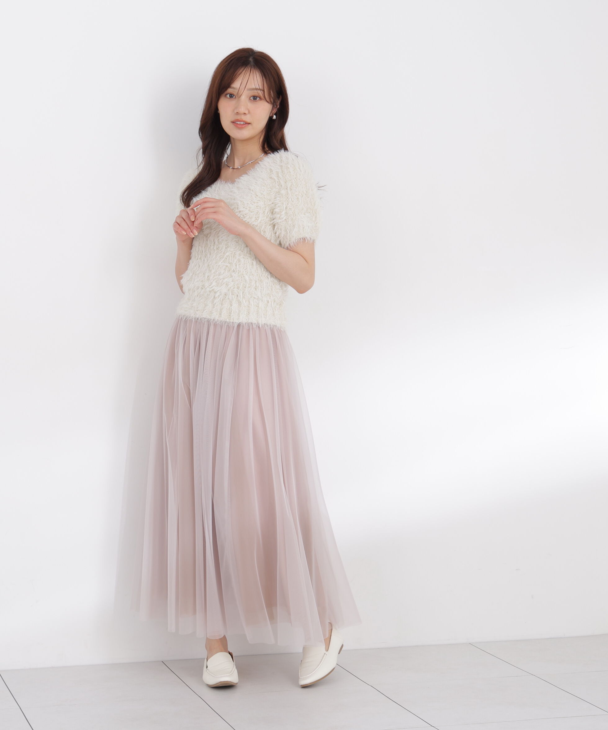 PROPORTION BODY DRESSING「ラメフェザーニット」|ニット・セーター|