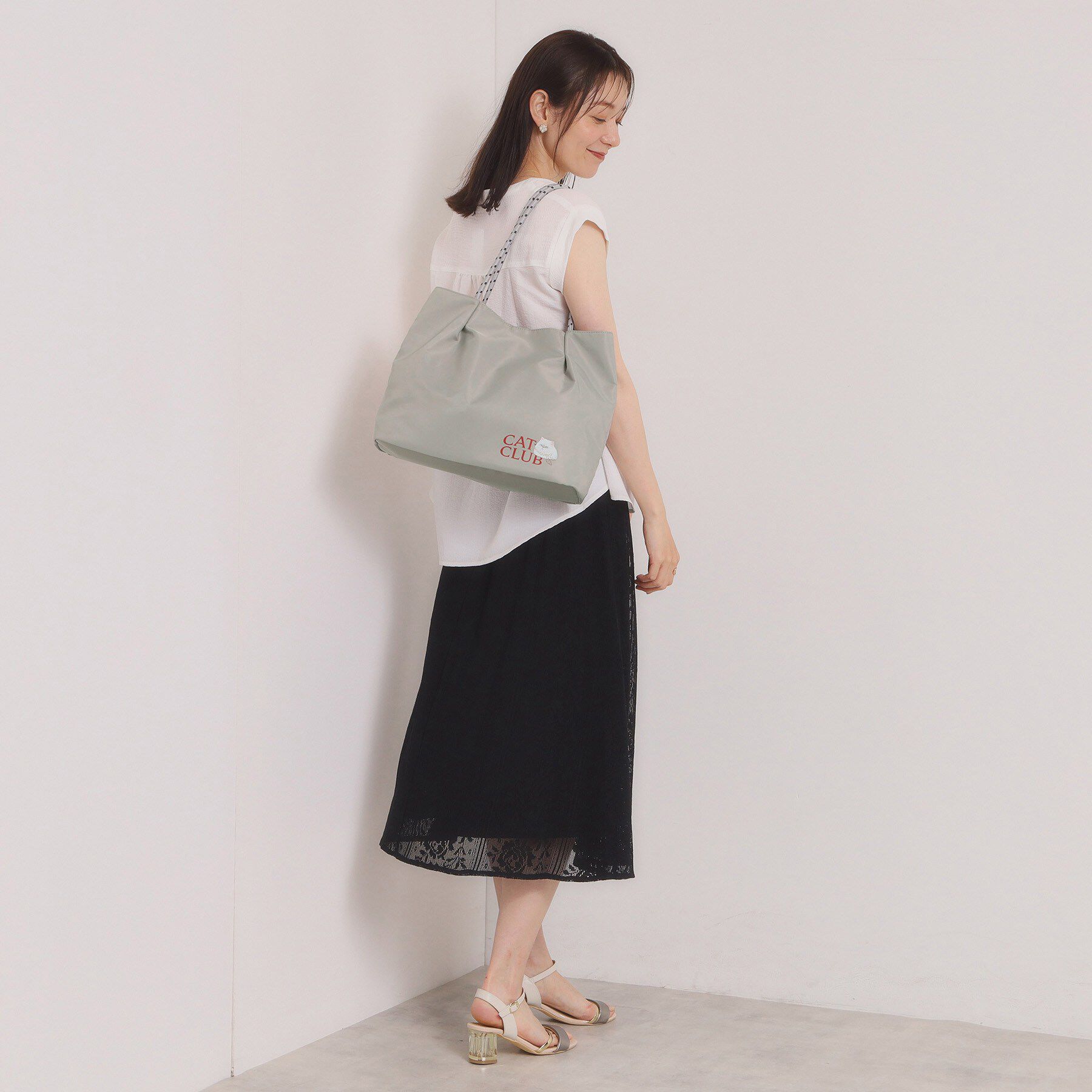 ITS&rsquo;DEMO「CAT CLUBトート」|トートバッグ|