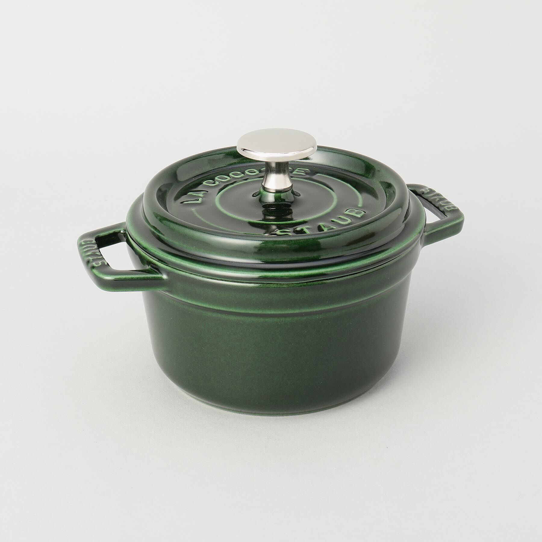 212 KITCHEN STORE「ピコ・ココット 14cm バジルグリーン ＜Staub ストウブ ＞」|食器・キッチングッズ|レットプラム(879