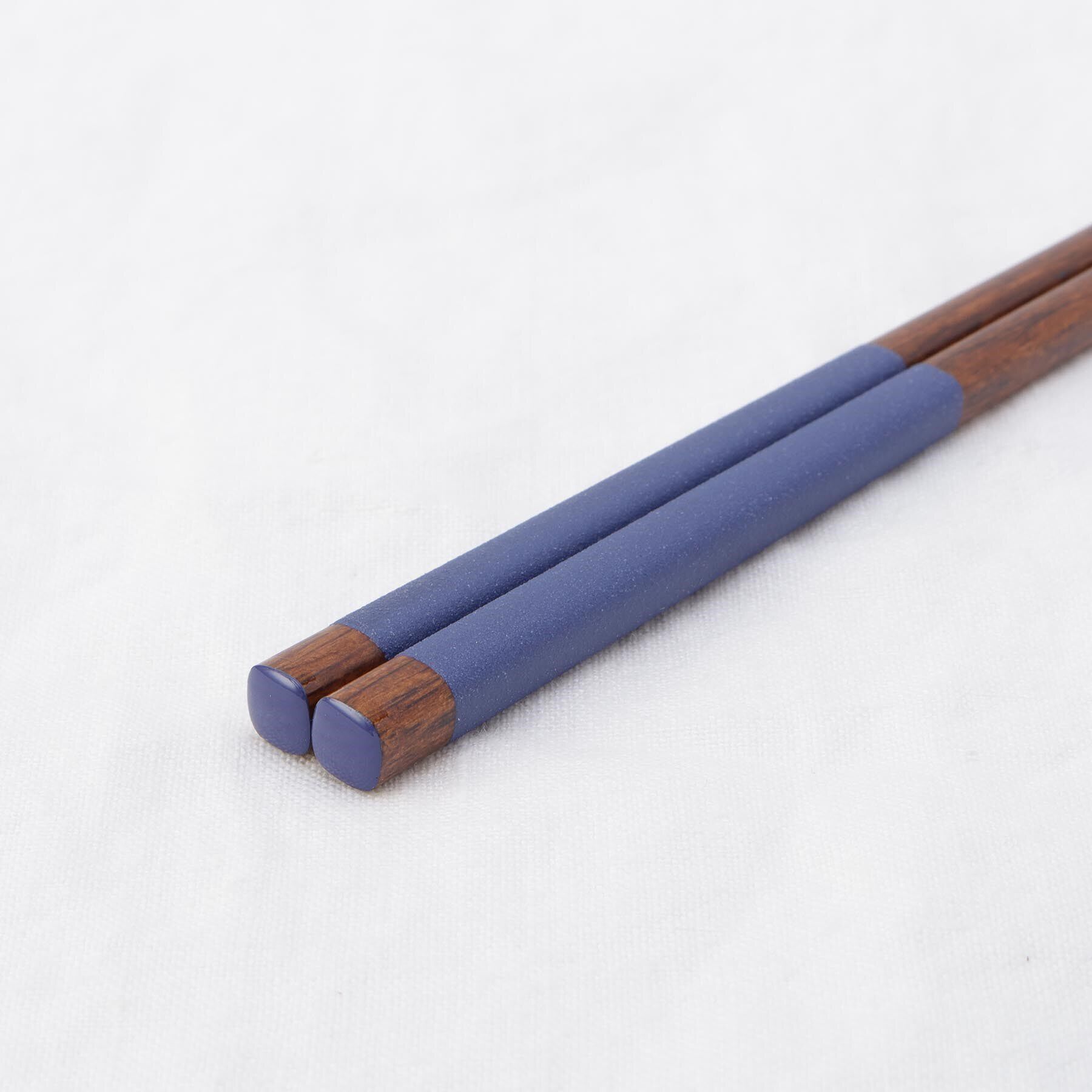 212 KITCHEN STORE「箸 食洗先角いろどり 青 23cm」|食器・キッチングッズ|